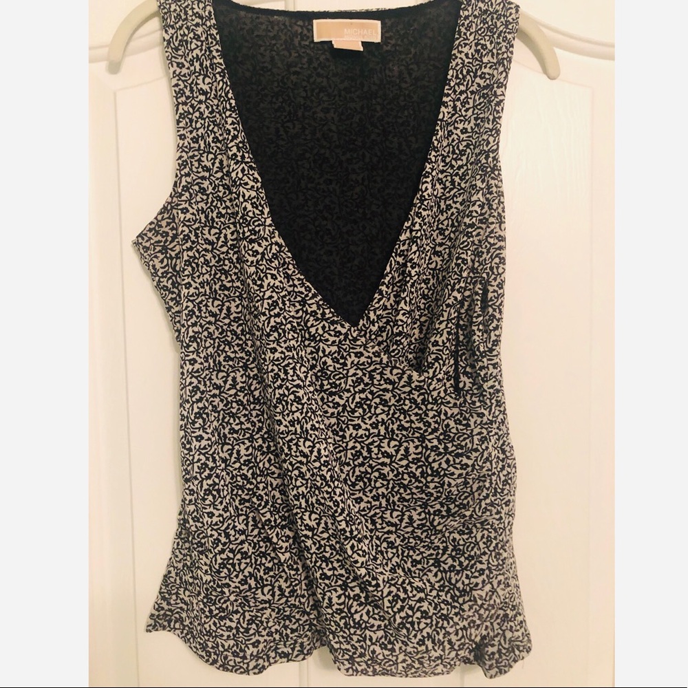Michael Kors Wrap Top
